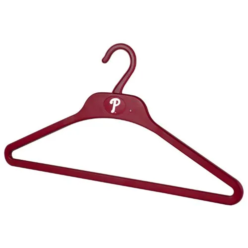 Pangea Brands MLB Unisex-Adult Clothes Hangers (Pack of 3), 17.5 x 6.5-Inch