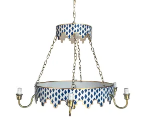 Parsi in Navy Chandelier