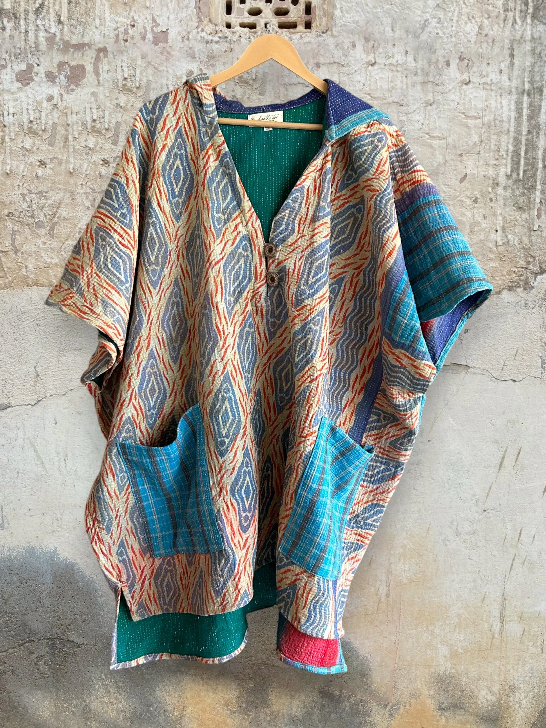 Peace   Love Poncho #114 by Kantha Bae