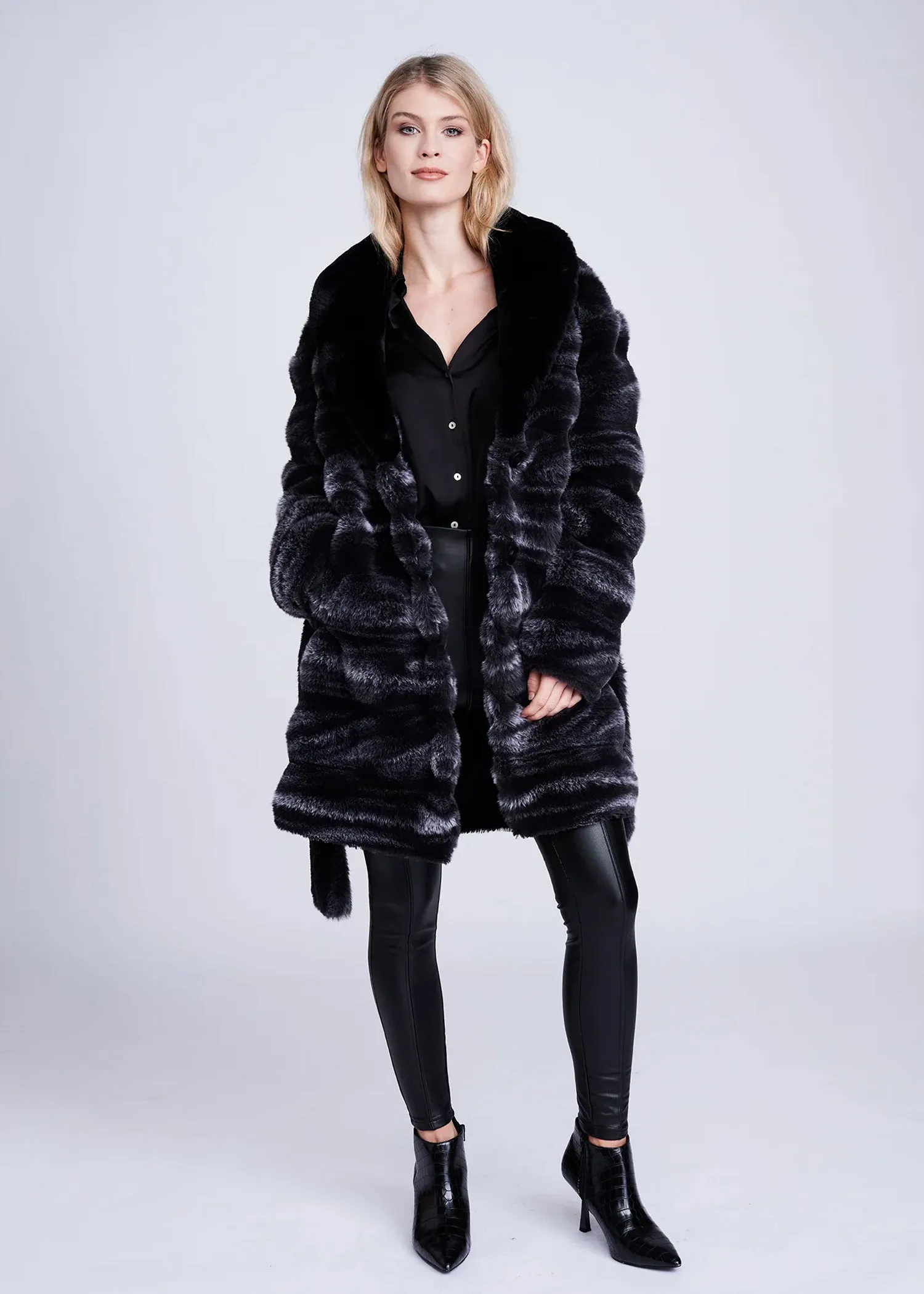 Pia Rossini Keeva Eco Faux Fur Coat - MD