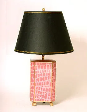 Pink Croc Lamp