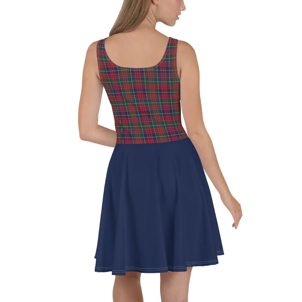 Plaid Skater Character Dress