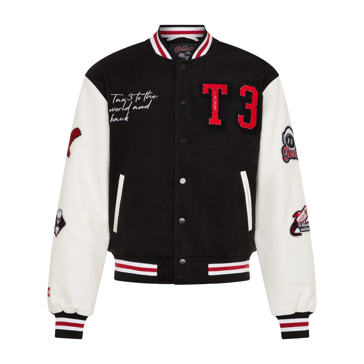 PLANET TAX3 CHENILLE VARSITY JACKET