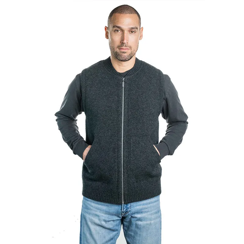 Premium Possum and Merino Wool - Crew Neck Vest