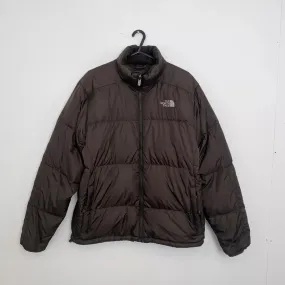 Preowned Vintage The North Face Mens Down Puffer Jacket 550 Size M Brown Genuine TNF [More midweight]