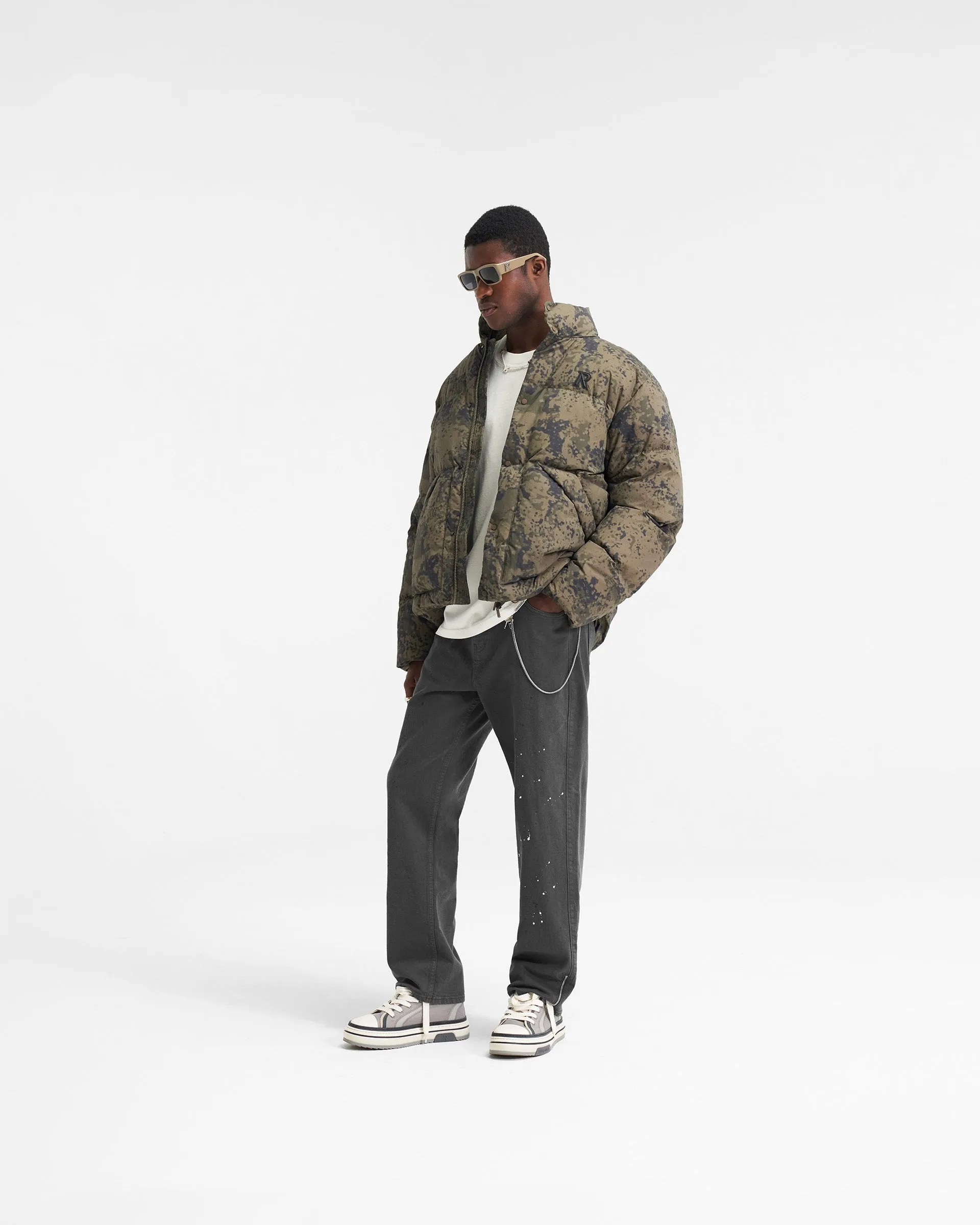 Puffer Jacket - Camo