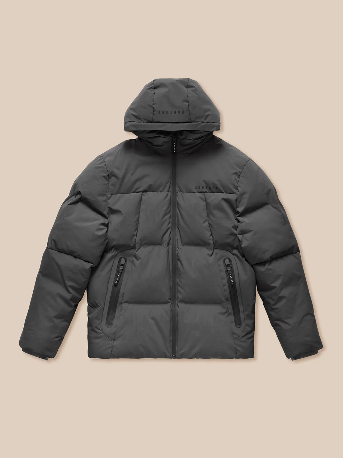 Quilts Jacket - Charcoal