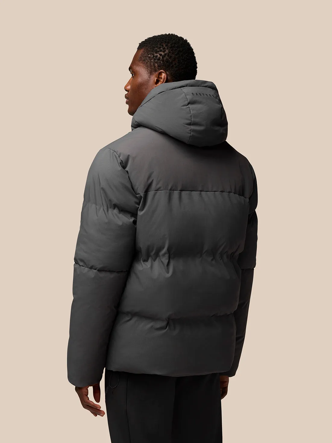 Quilts Jacket - Charcoal