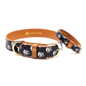 "Skull & Bones" Collar & Bracelet