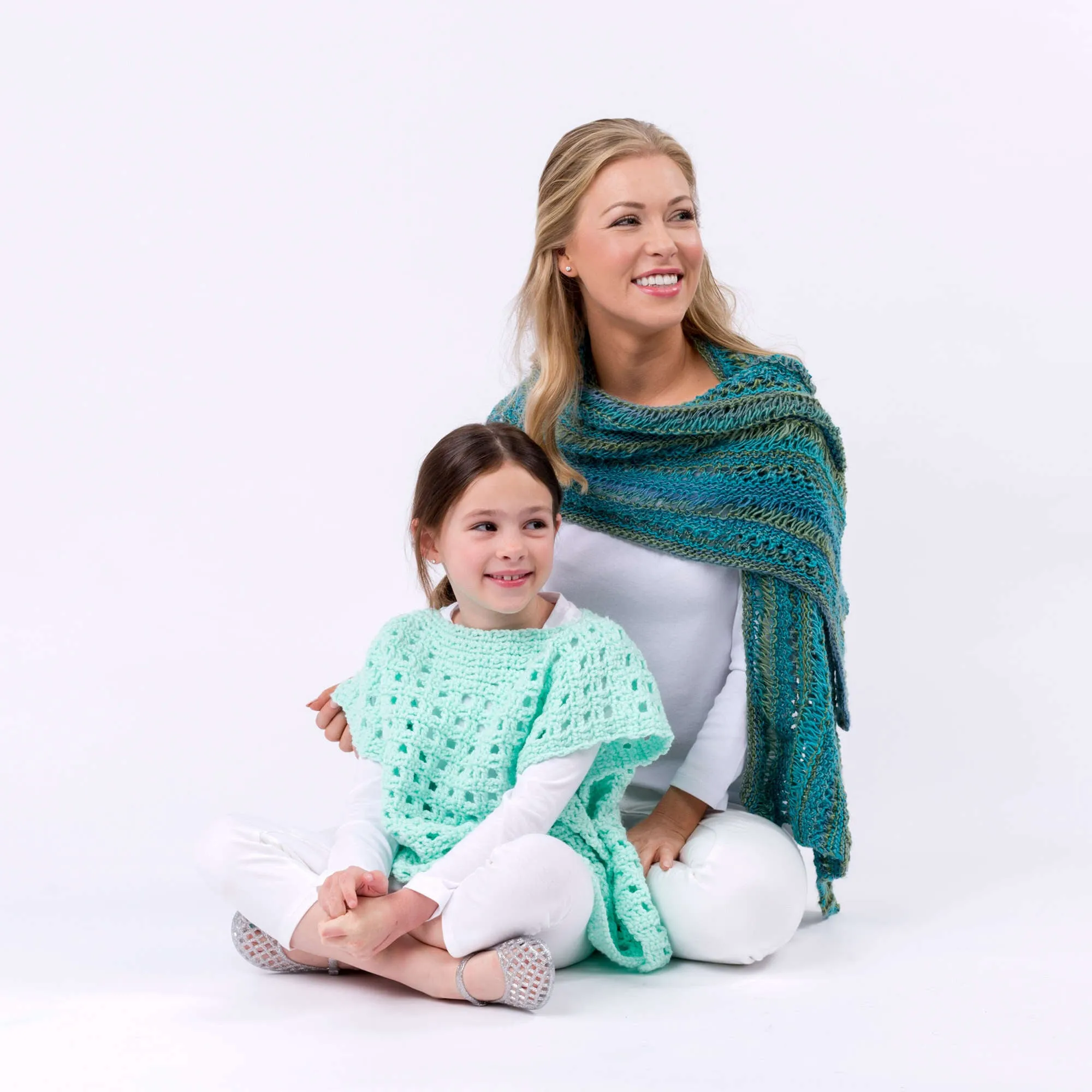 Red Heart Crochet Simply Stated Child Poncho