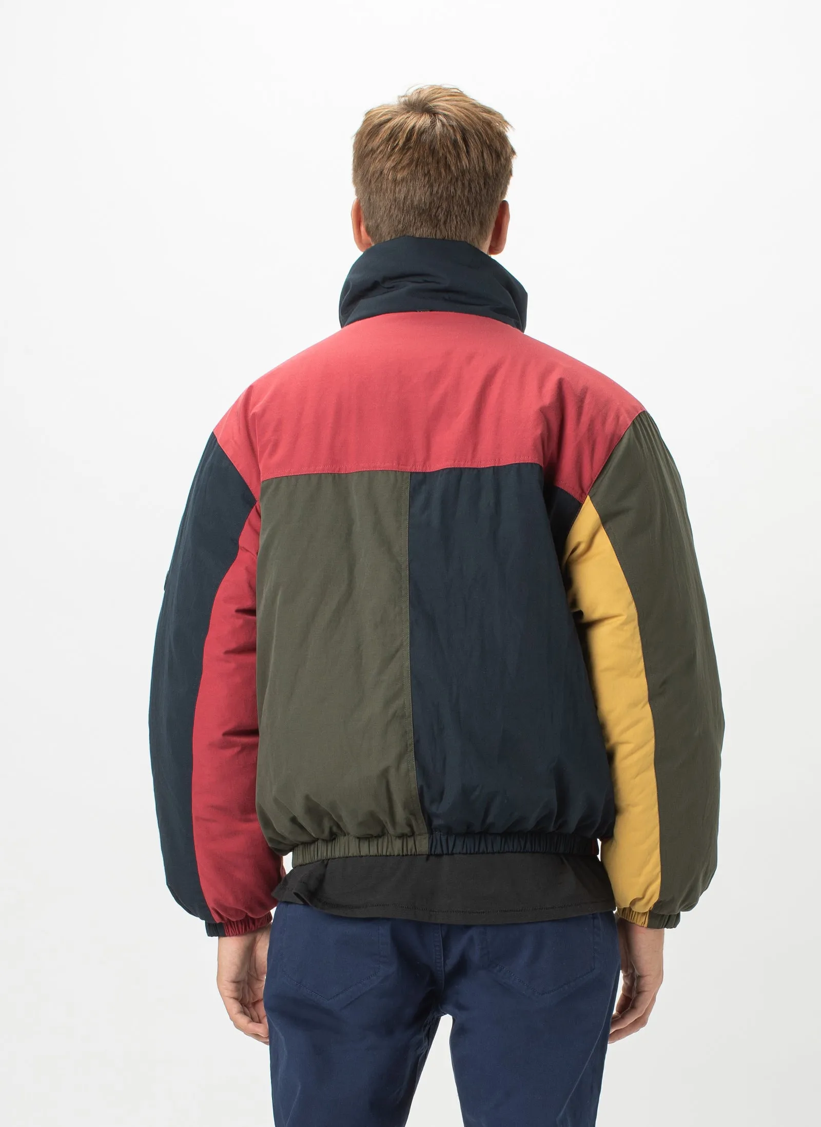 Regal Puffer Jacket Colour Block