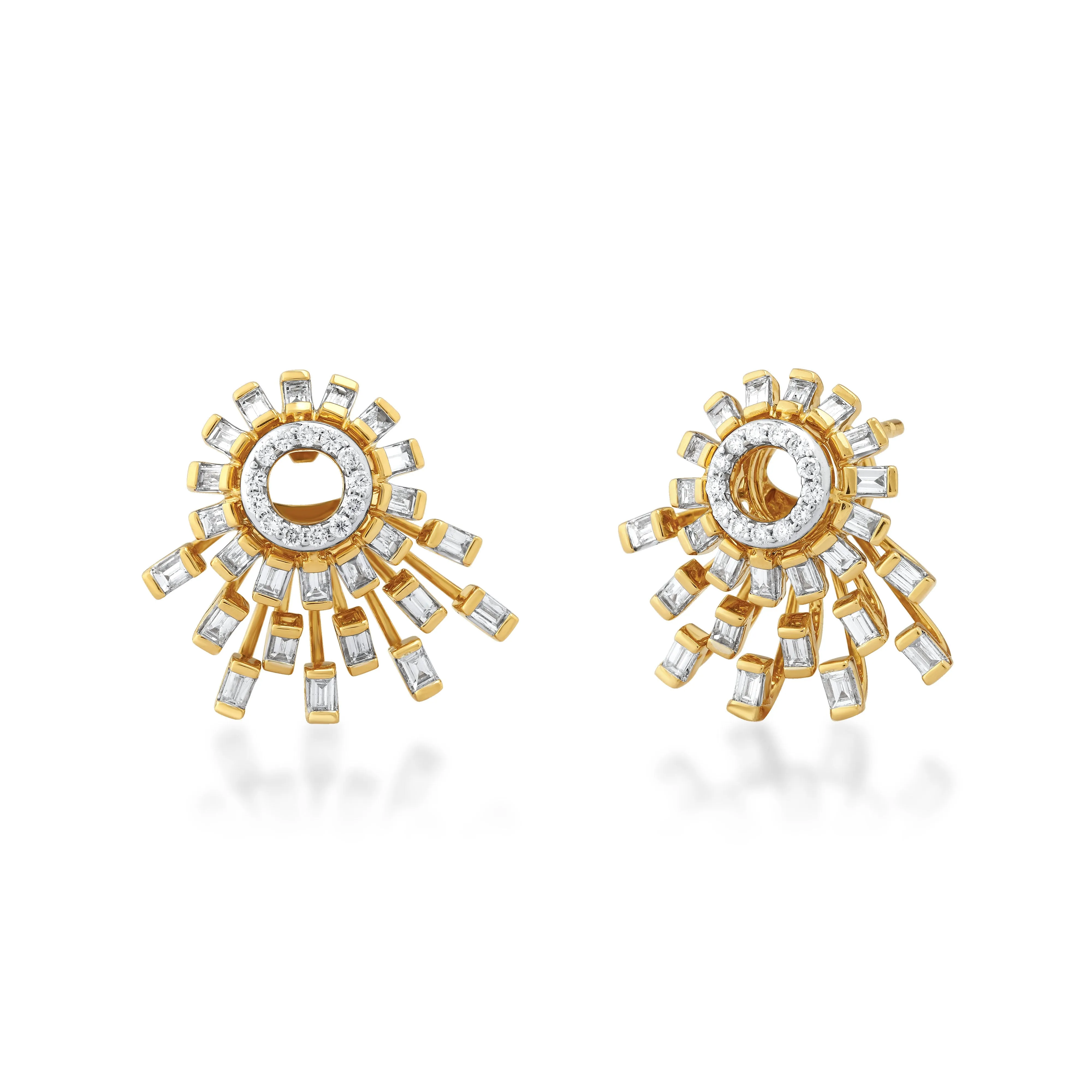 Scatter Waltz Burst Diamond Earrings