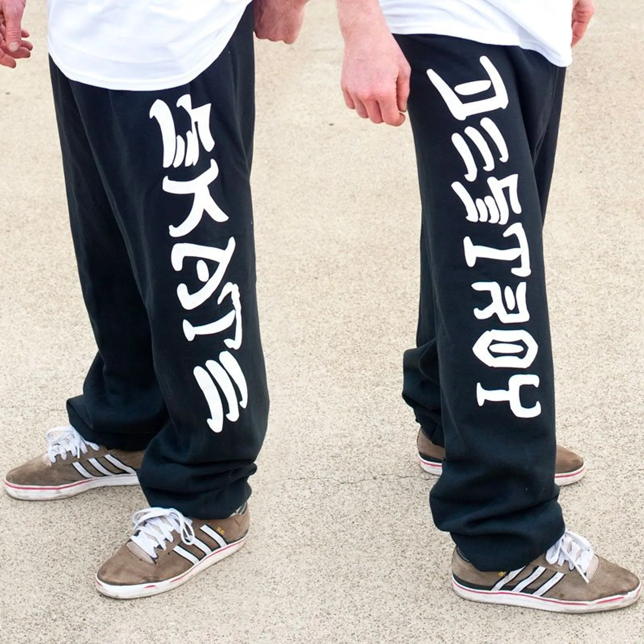 Skate And Destroy Black Sweatpants