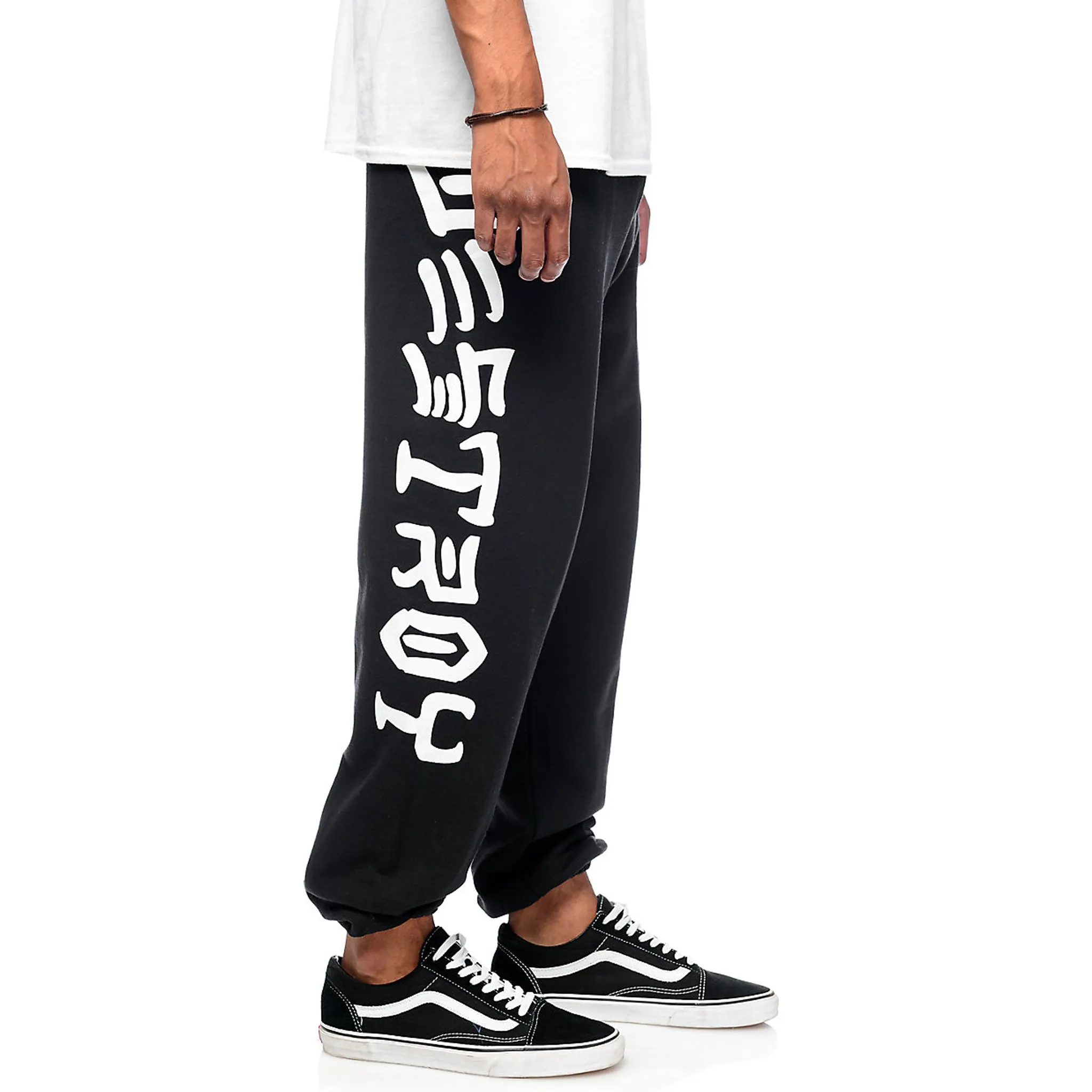 Skate And Destroy Black Sweatpants