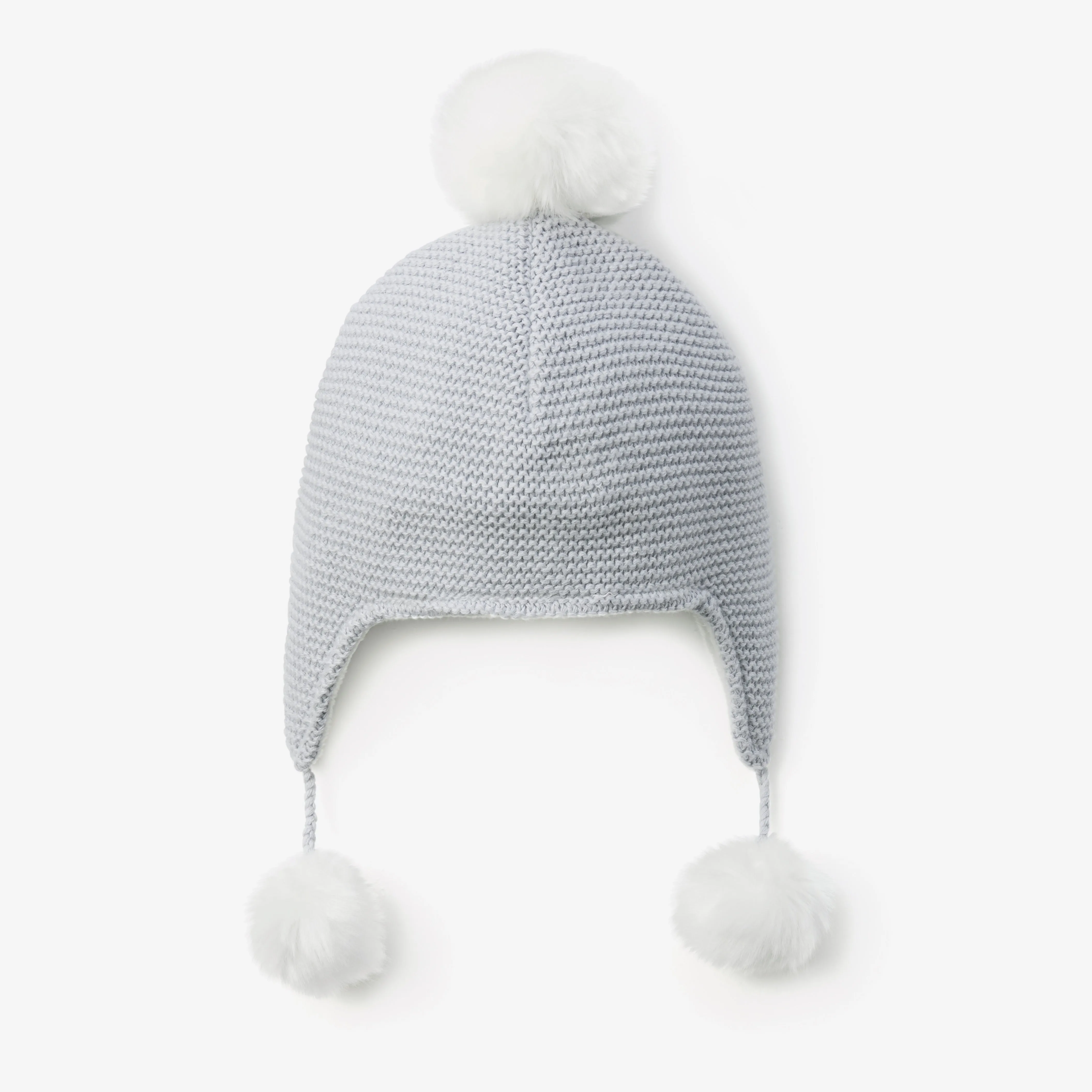 Sofia & Finn Pale Blue Pom Pom Baby Hat