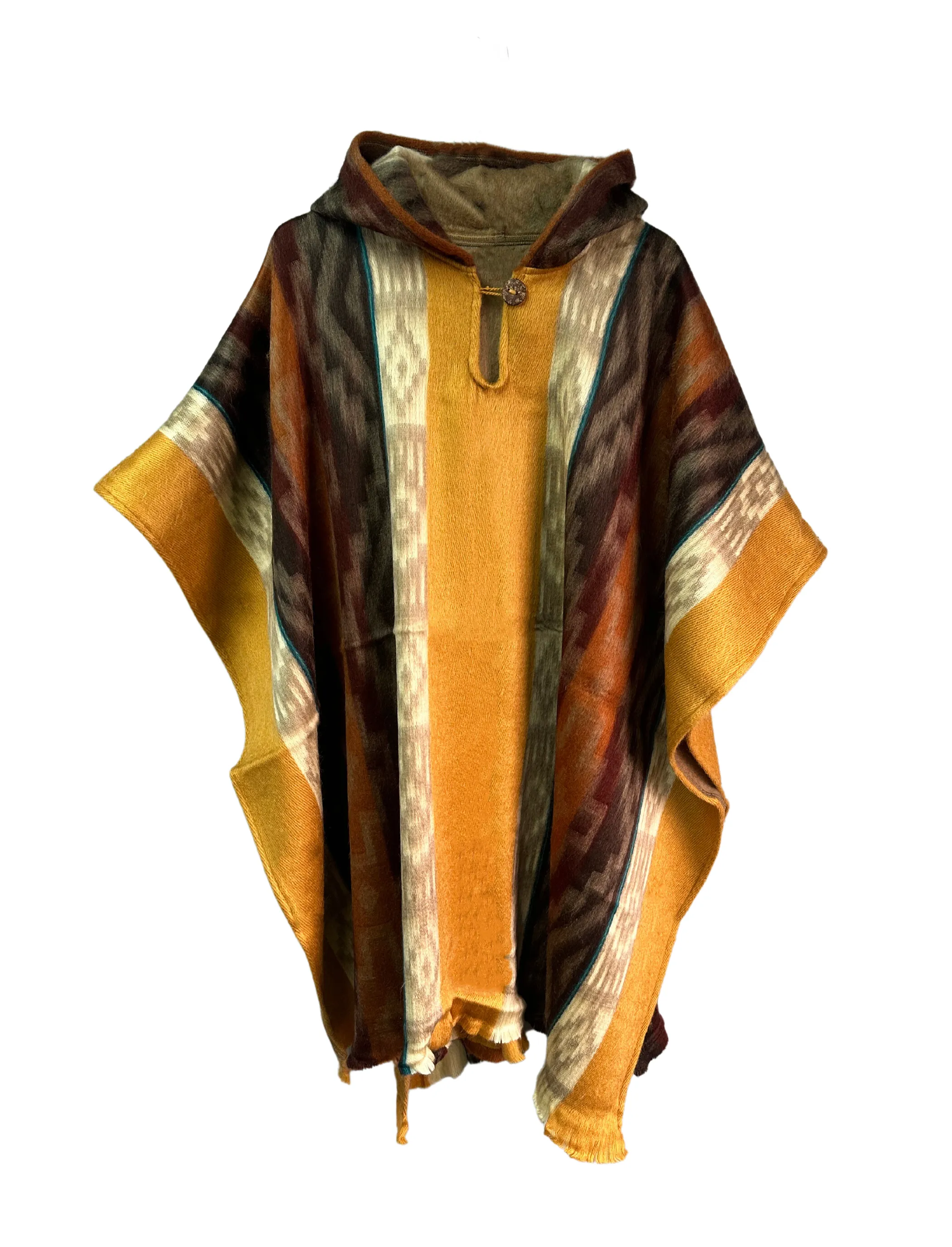 Sol Dorado Unisex Hooded Poncho