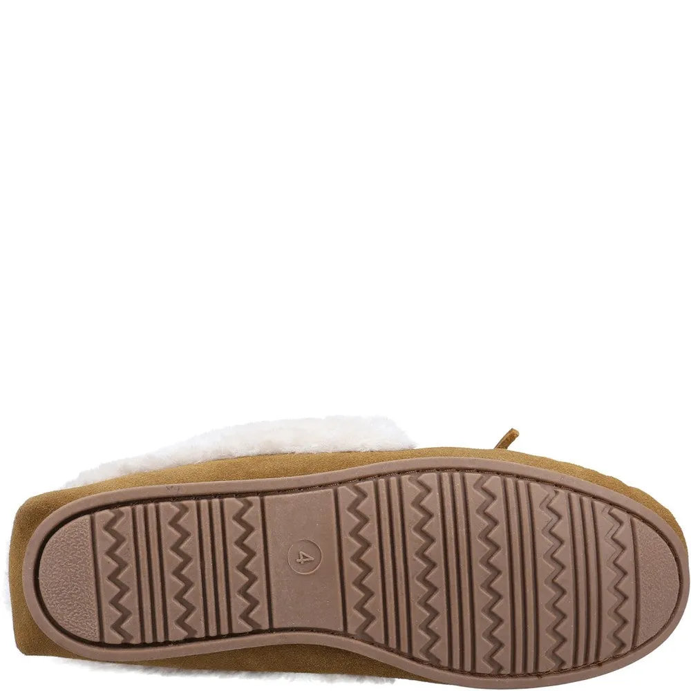 Sopworth Moccasin Slippers Tan