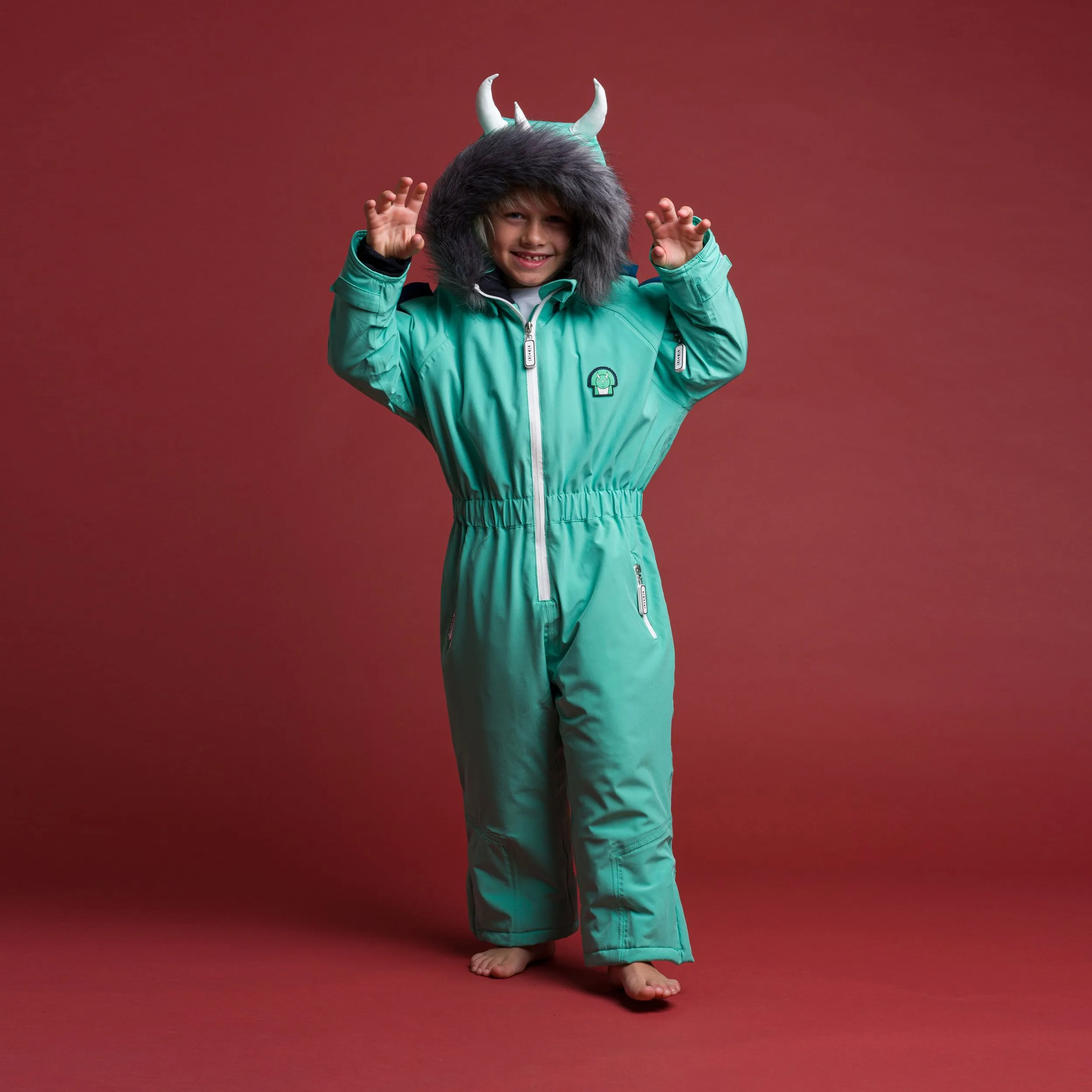 Spike the Dinosaur - Kids Snow Suit