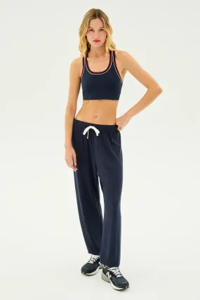 SPLITS59 | Andie Oversized Fleece Sweatpants - Indigo