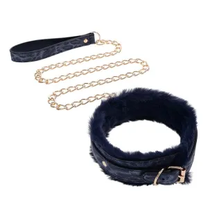 Sportsheets Sex & Mischief Cougar Fur Collar & Leash