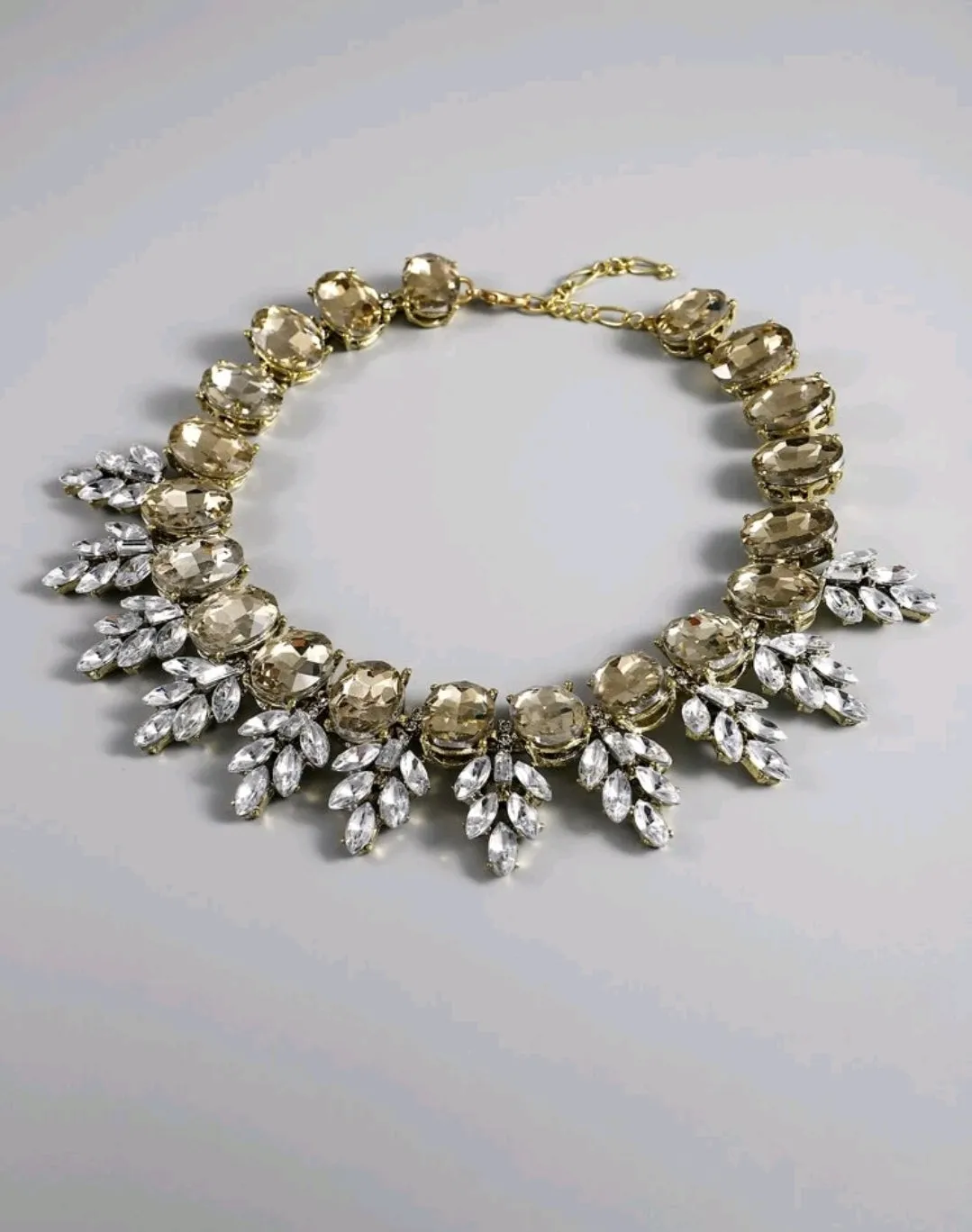 Statement Gemstone collar neckpiece.