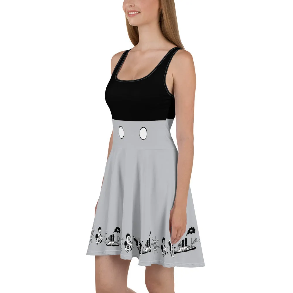 Steamboat Mickey Skater Character Dress