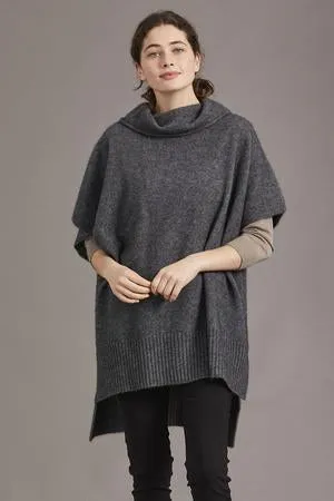 STEP HEM PONCHO