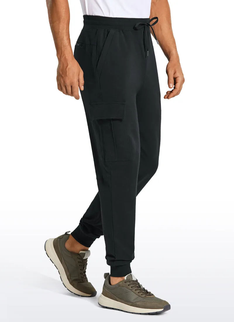 Stretch Classic-Fit Sweatpants with Multi Pockets 29"