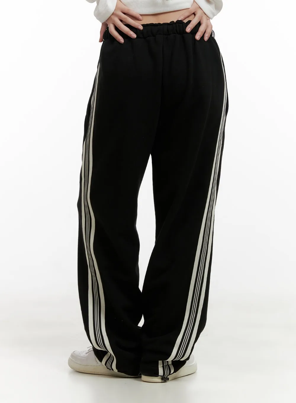 Stripe Banded Sweatpants CL431