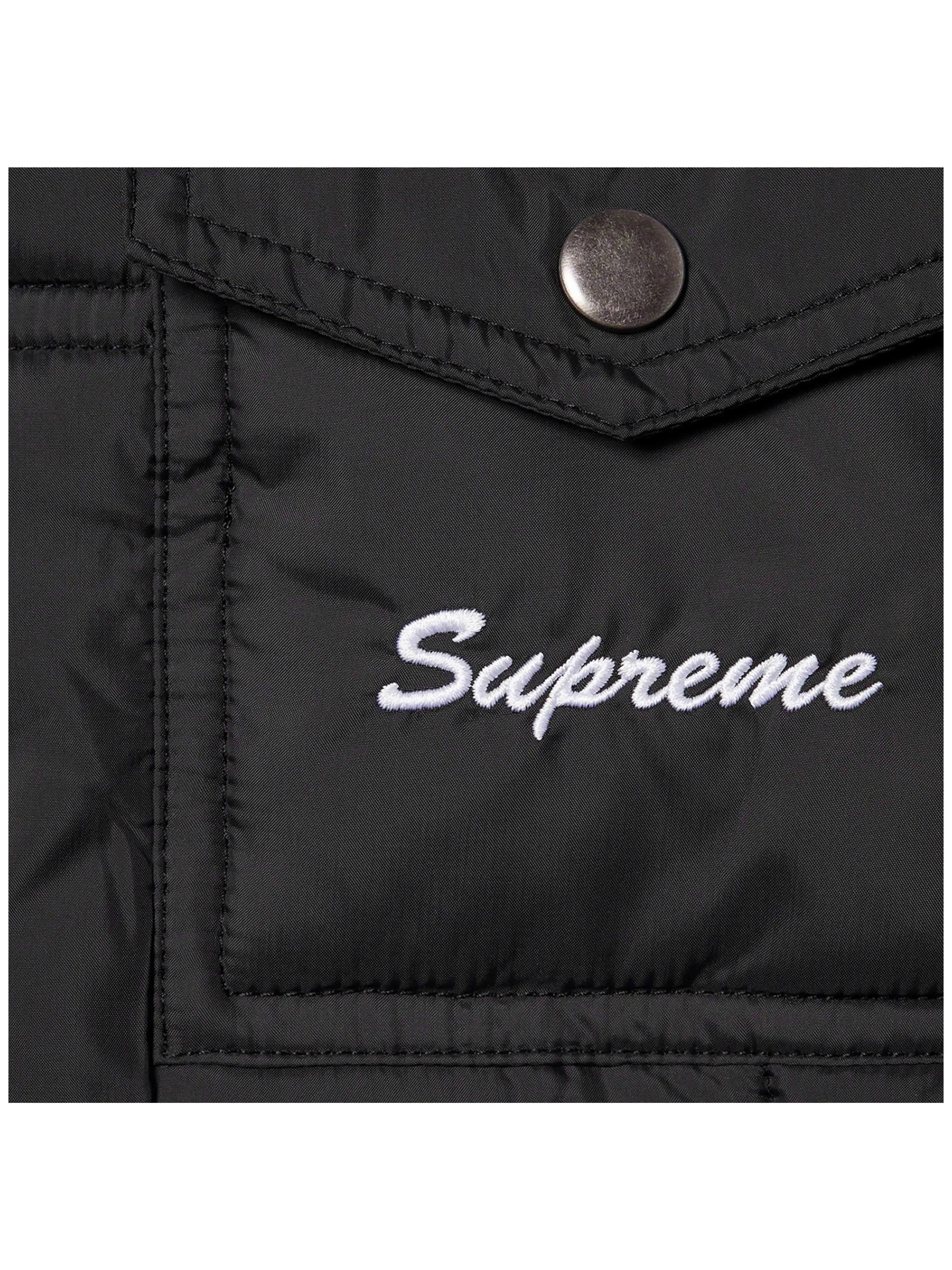 Supreme Iggy Pop Puffer Jacket Black [SS21]