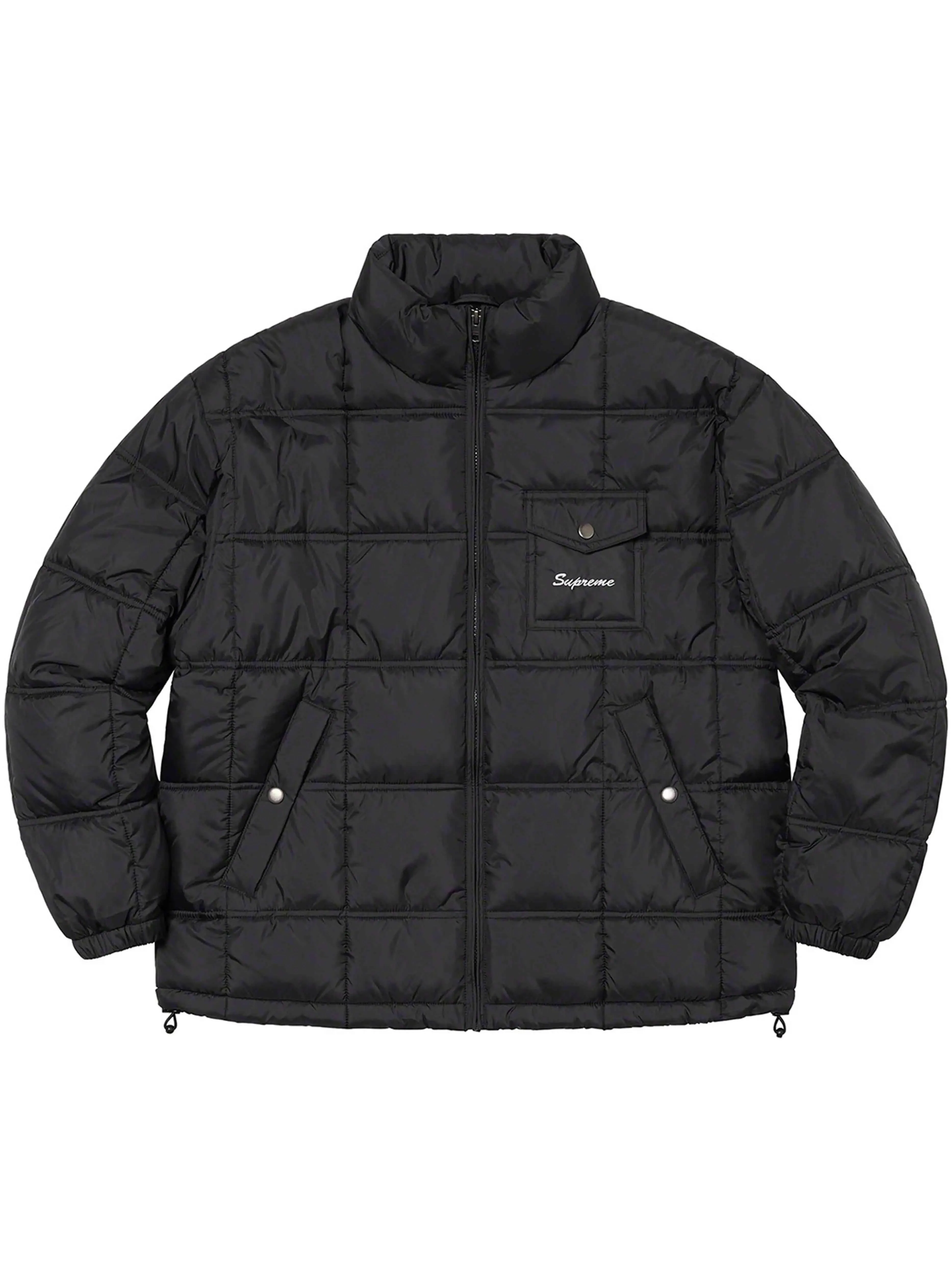 Supreme Iggy Pop Puffer Jacket Black [SS21]