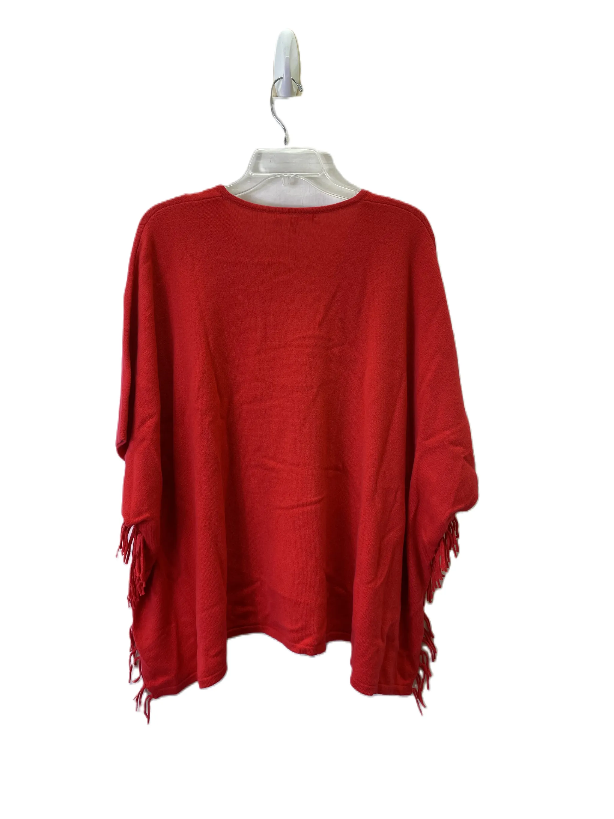 Sweater By Neiman Marcus In Red, Size: L