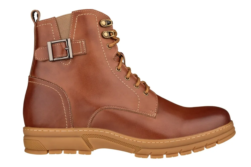 TOTO - K16205 - 2.8 Inches Taller (Light Brown) - High Top Boots