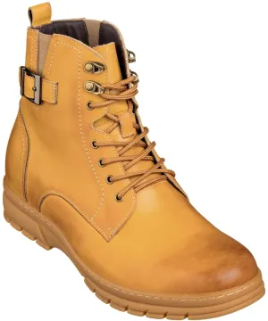 TOTO - K16207 - 2.8 Inches Taller (Tan Brown) - High Top Boots