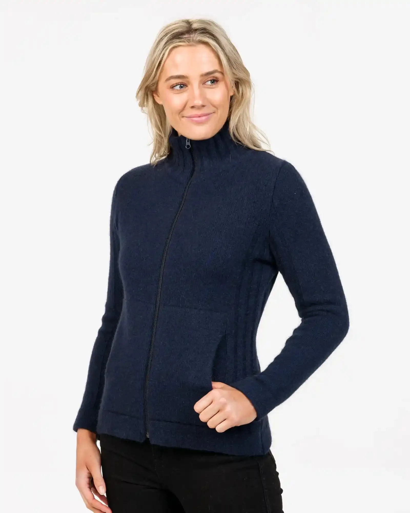 Twilight Women's Essential Jacket in Possum Merino - NS832