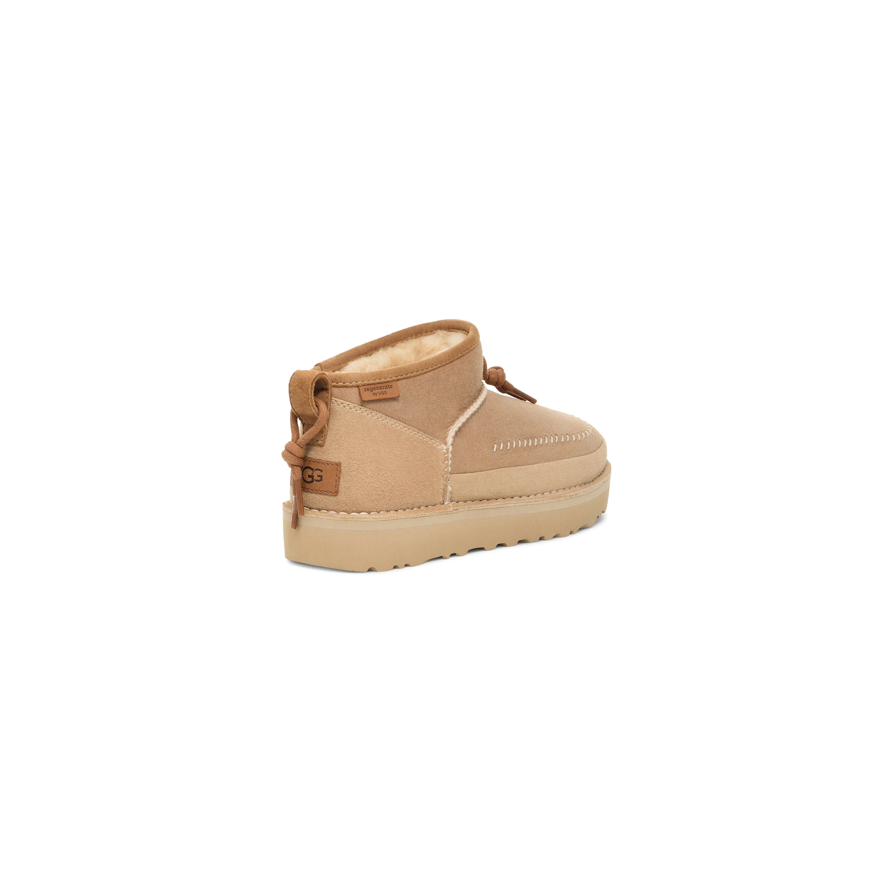 UGG All Gender Ultra Mini Crafted Regenerate in Sand