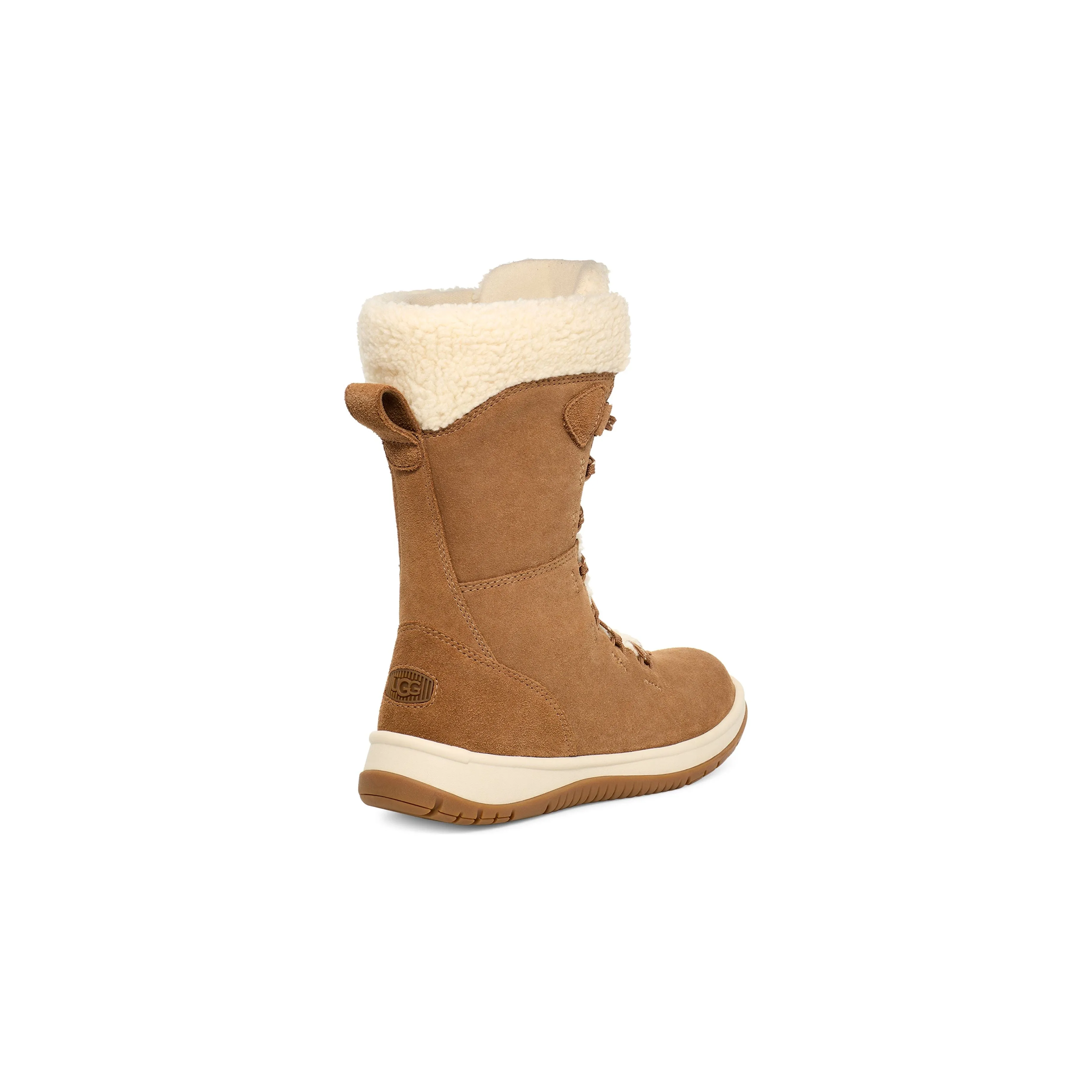 UGG Women's Lakeside Tall Lace in Chestnut