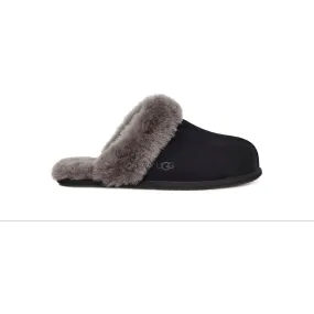 UGG Women's Scuffette II Slipper in Black Grey