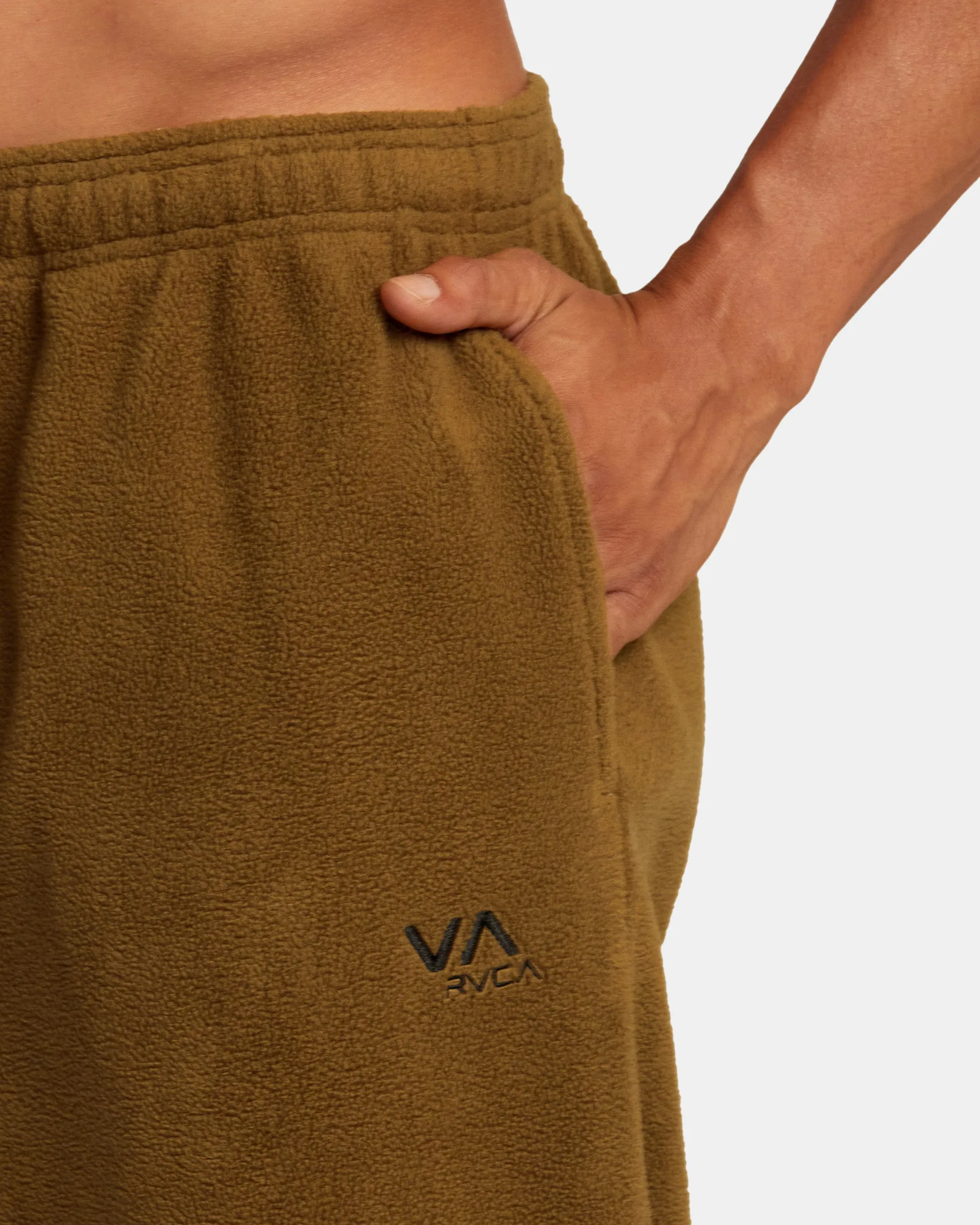 Va Essential Micro Fleece Pant - Camel