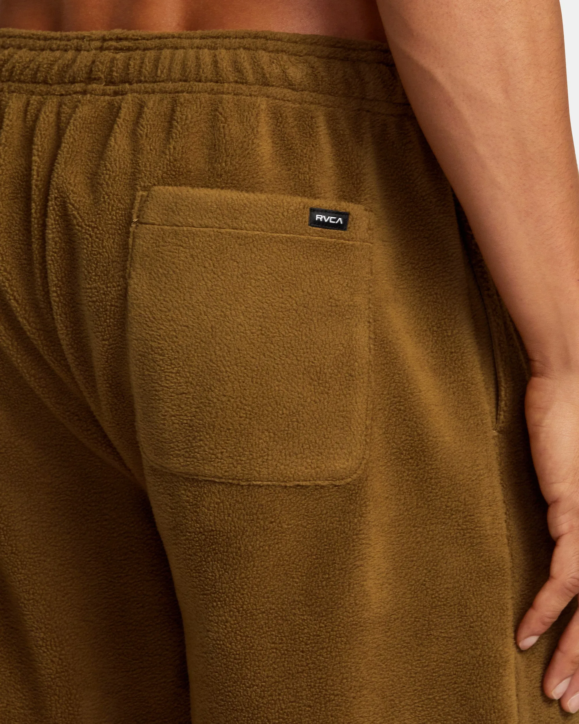 Va Essential Micro Fleece Pant - Camel