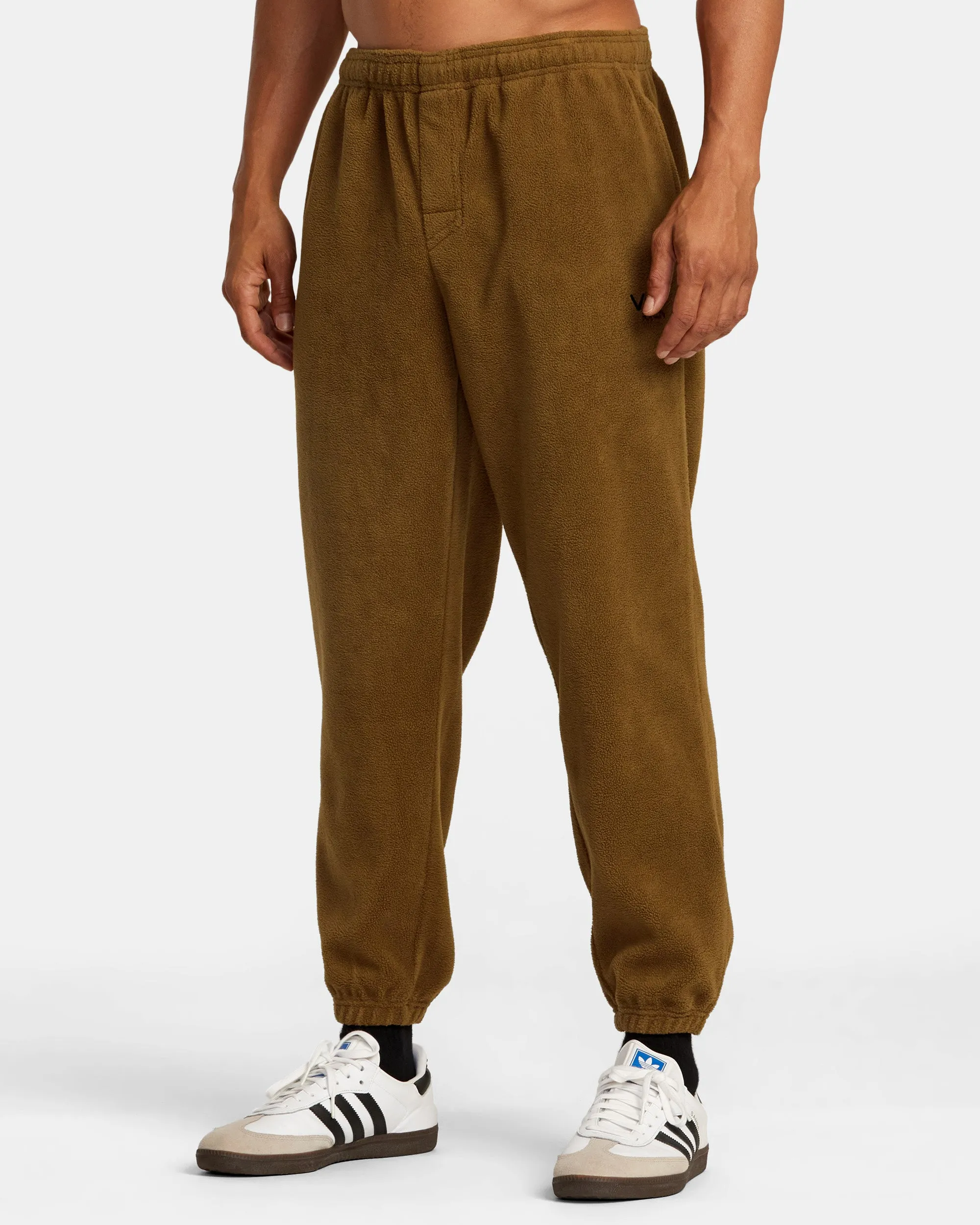 Va Essential Micro Fleece Pant - Camel