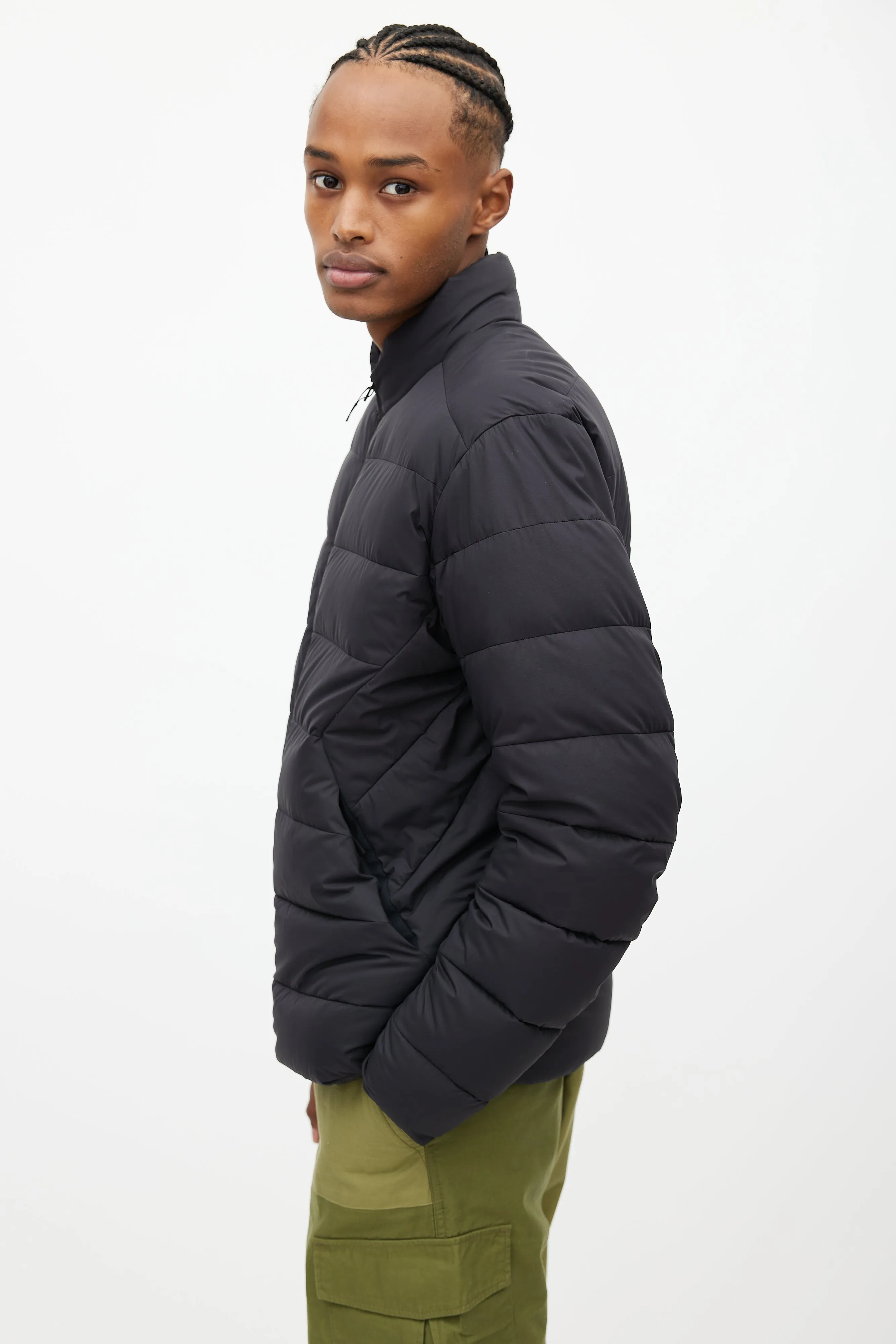 Veilance Black Down Puffer