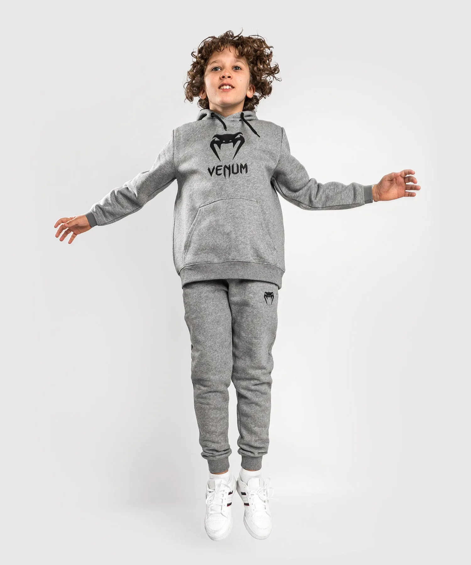 Venum Classic Hoodie - For Kids - Light Heather Grey