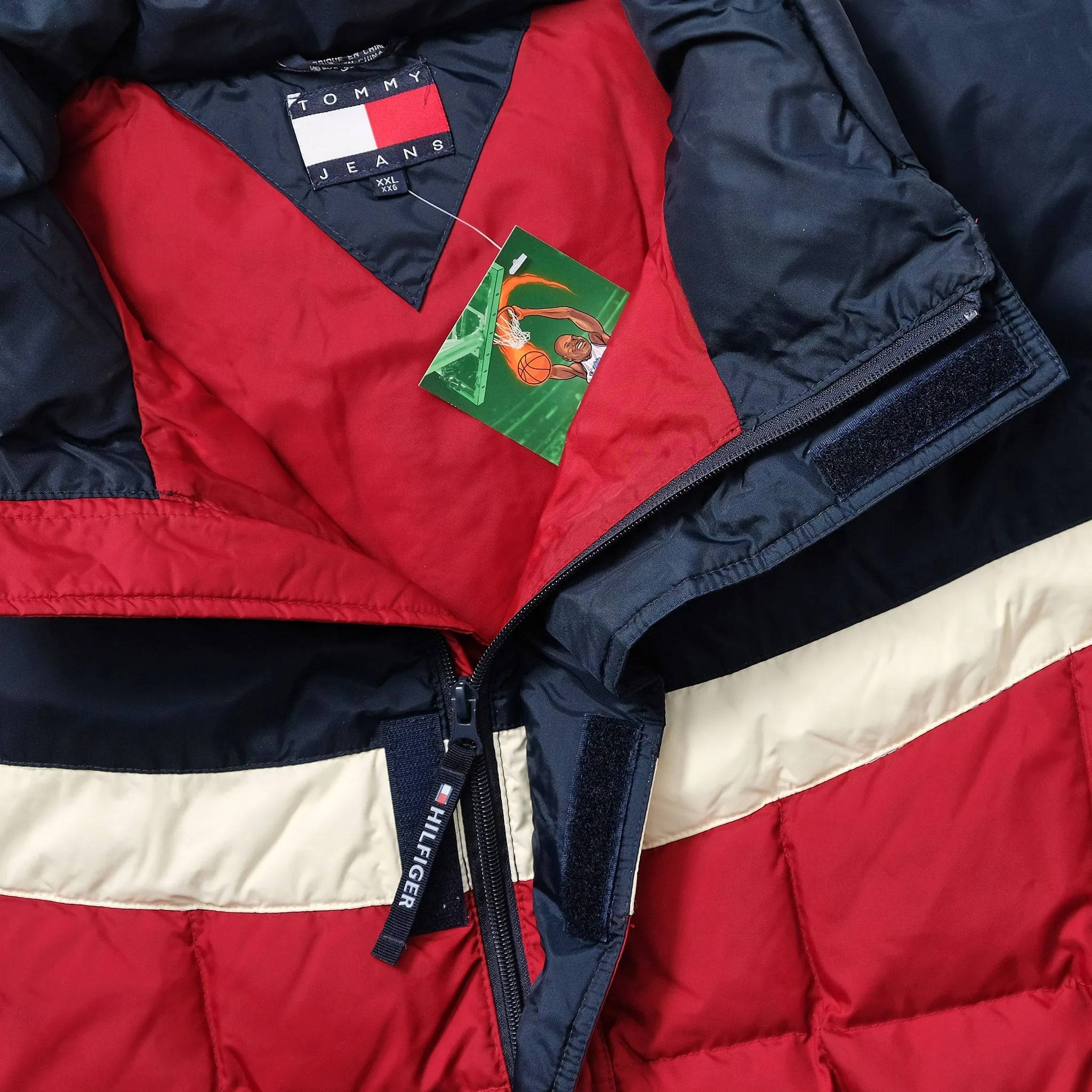 Vintage Tommy Hilfiger Puffer Jacket XXL