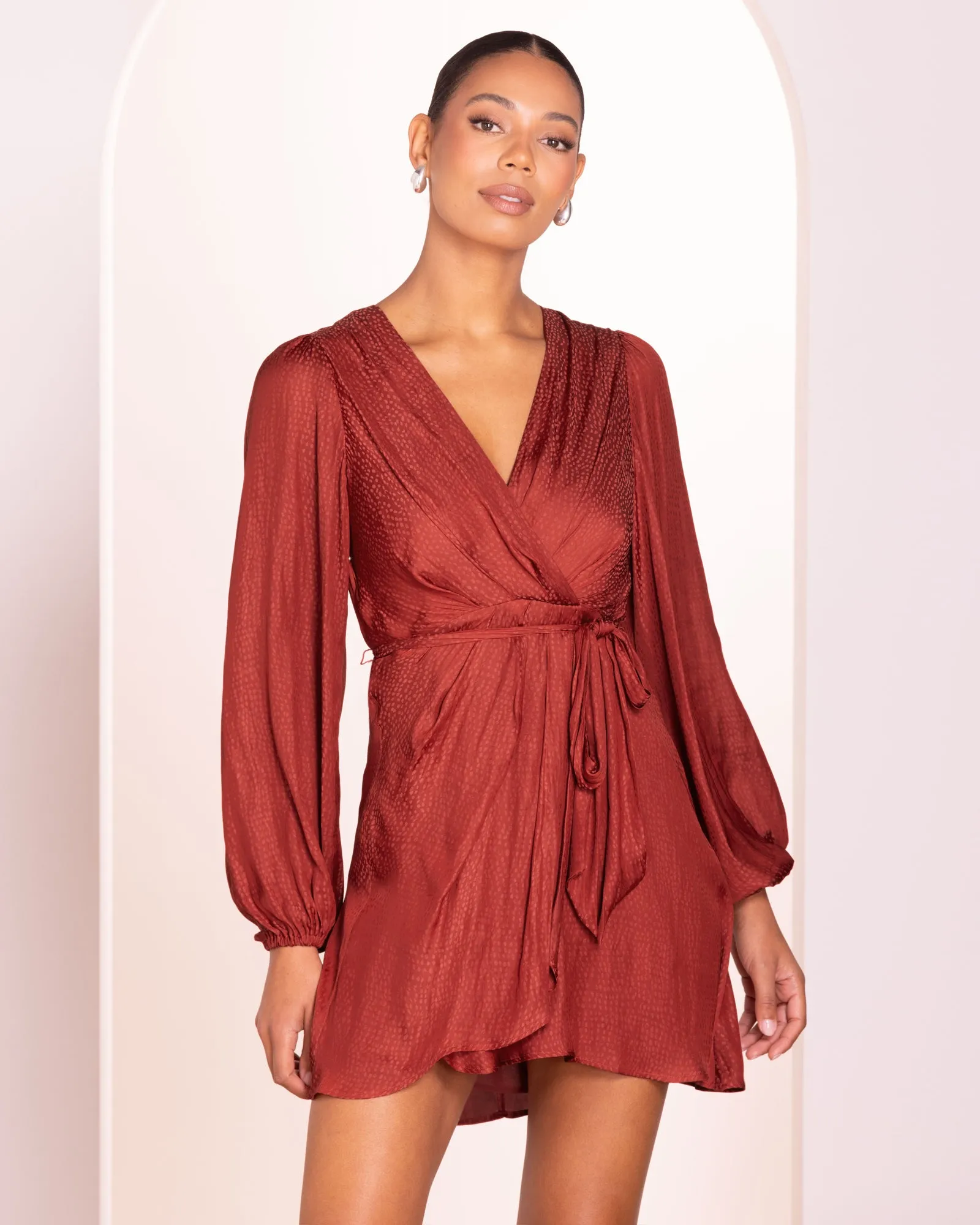 Virgil V Neck Mini Dress