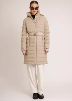 Waterproof Tailored Puffer Jacket 2.0  - Beige