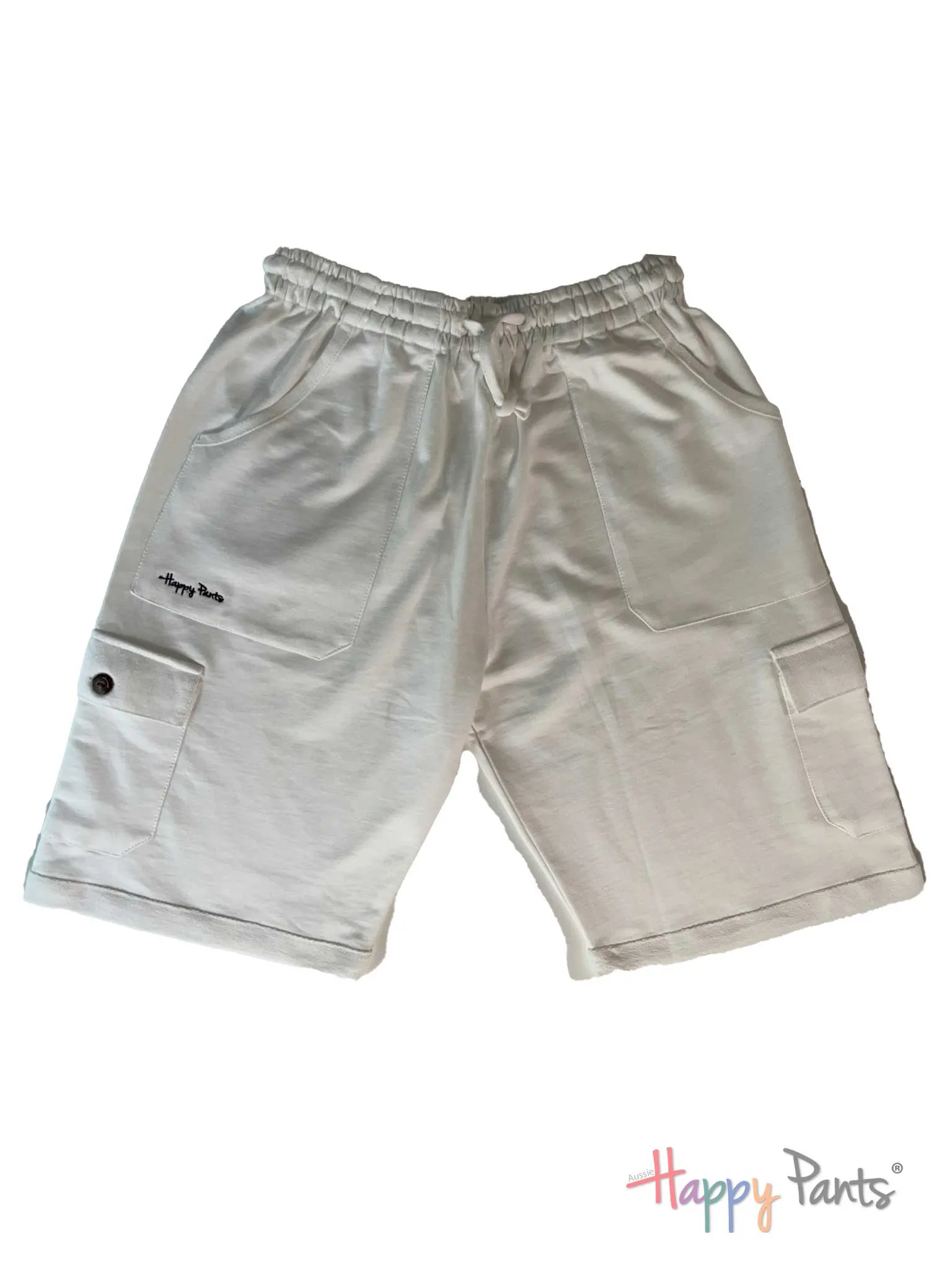 White Boardshorts