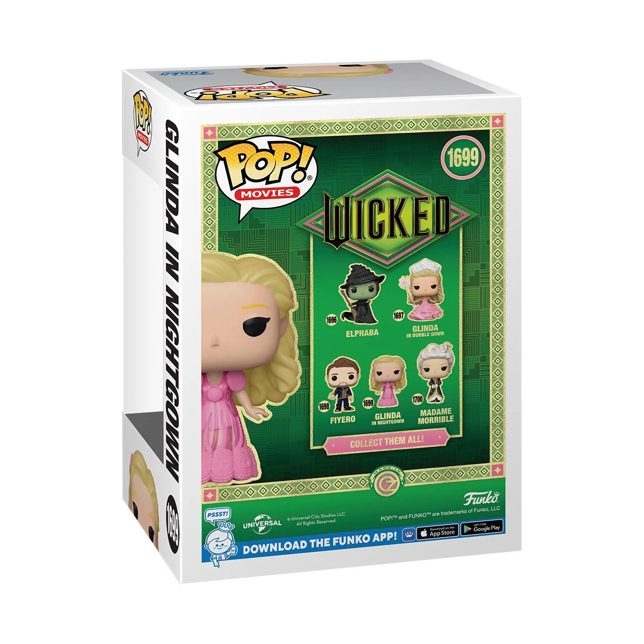 Wicked Glinda in Nightgown Funko Pop! Figure