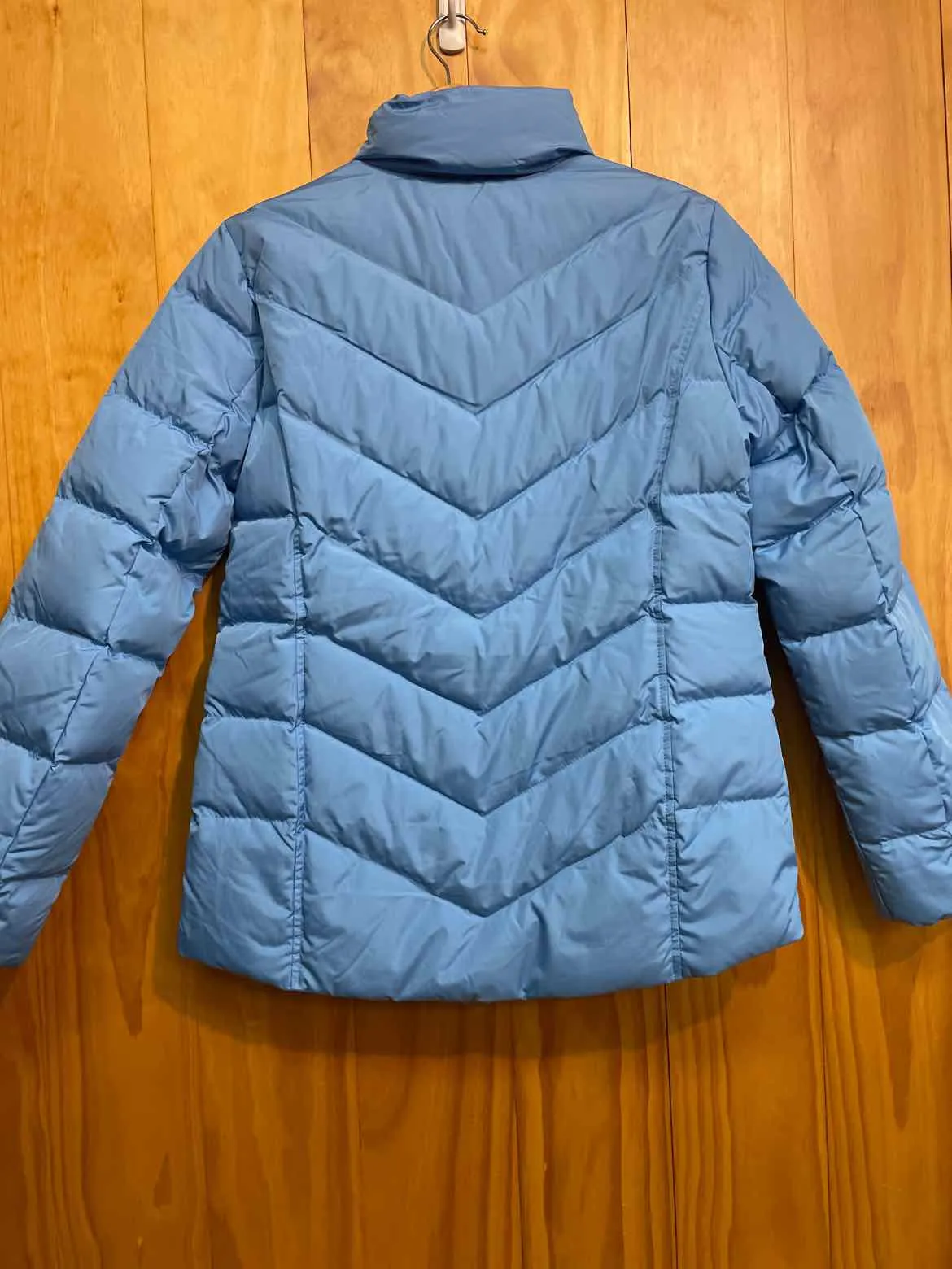 Women Size X-Small Lands End Light Blue Women's Winter Jacket