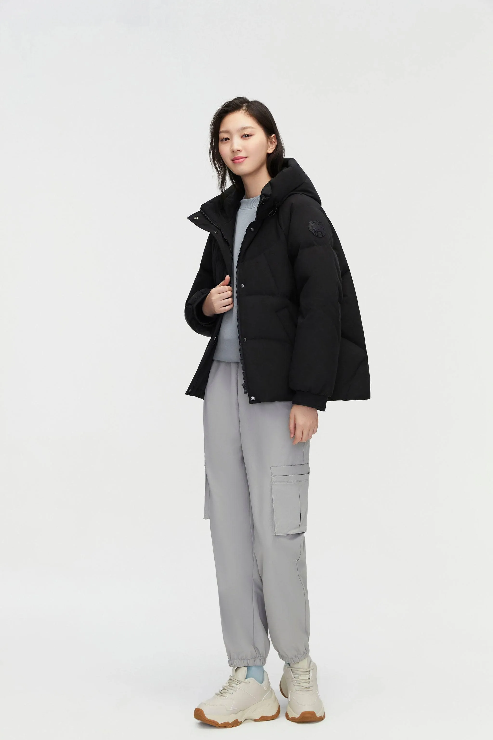 Women's Classic Casual Oversized Short Down Jacket